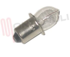 Visualizza i dettagli per LAMPADINA PREFOCUS TECNID  4,8V 0,5A 28X10MM. Immagine di LAMPADINA PREFOCUS TECNID  4,8V 0,5A 28X10MM.