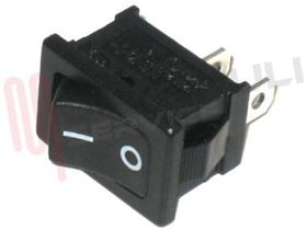 Visualizza i dettagli per INTERRUTTORE PICCOLO NERO A FASTON Immagine di INTERRUTTORE PICCOLO NERO A FASTON