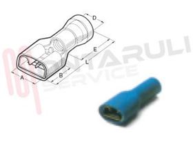 Visualizza i dettagli per FASTON FEMMINA ISOL. BLU 2,5MMQ PER 6,3X0,8 Immagine di FASTON FEMMINA ISOL. BLU 2,5MMQ PER 6,3X0,8