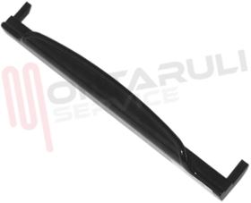 Visualizza i dettagli per MANIGLIA PORTA FORNO NERA L=430MM. Immagine di MANIGLIA PORTA FORNO NERA L=430MM.