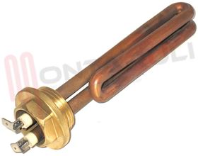 Visualizza i dettagli per RESISTENZA CALDAIA FILETTATA INT. 1200W L=178MM. Immagine di RESISTENZA CALDAIA FILETTATA INT. 1200W L=178MM.