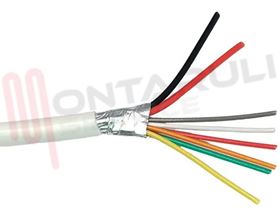 Visualizza i dettagli per CAVO ALLARME SCH.2X0.75+4X0.22 ANTIFIAMMA Immagine di CAVO ALLARME SCH.2X0.75+4X0.22 ANTIFIAMMA