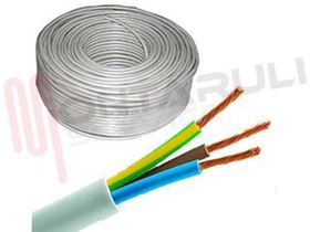 Visualizza i dettagli per CAVO VINILGOMMA 3X0,50MMQ BIANCO H03VV-F TONDO Immagine di CAVO VINILGOMMA 3X0,50MMQ BIANCO H03VV-F TONDO