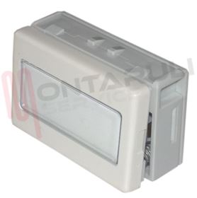 Visualizza i dettagli per PULSANTE UNIPOLARE NA 10A CON TARGA LUMINOSO SERIE SYSTEM Immagine di PULSANTE UNIPOLARE NA 10A CON TARGA LUMINOSO SERIE SYSTEM