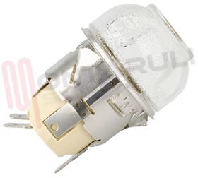 Visualizza i dettagli per PORTALAMPADA FORNO COMPLETO G9 40W 300°C Immagine di PORTALAMPADA FORNO COMPLETO G9 40W 300°C