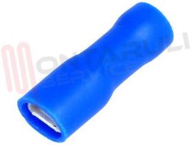 Visualizza i dettagli per FASTON FEMMINA ISOL. BLU 2.5MMQ PER 4.8X0.8 Immagine di FASTON FEMMINA ISOL. BLU 2.5MMQ PER 4.8X0.8