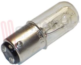 Visualizza i dettagli per LAMPADA TUBOLARE CHIARA BA15D 10W Ø15X46MM. MACC. DA CUCIRE Immagine di LAMPADA TUBOLARE CHIARA BA15D 10W Ø15X46MM. MACC. DA CUCIRE