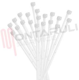 Visualizza i dettagli per FASCETTA NYLON 100X2,5MM. BIANCA CF. PZ.100 Immagine di FASCETTA NYLON 100X2,5MM. BIANCA CF. PZ.100