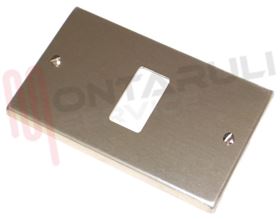 Visualizza i dettagli per PLACCA RETTANGOLARE 1 TASTO ALLUMINIO SERIE OXIDAL Immagine di PLACCA RETTANGOLARE 1 TASTO ALLUMINIO SERIE OXIDAL