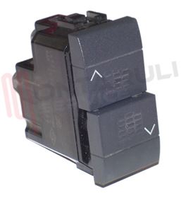 Visualizza i dettagli per INTERRUTTORE DOPPIO TASTO I-0-II C/FRECCIA NERO SERIE LIVING Immagine di INTERRUTTORE DOPPIO TASTO I-0-II C/FRECCIA NERO SERIE LIVING