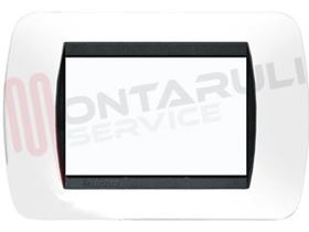 Visualizza i dettagli per PLACCA 3 POSTI PLASTICA BIANCA SERIE LIVING Immagine di PLACCA 3 POSTI PLASTICA BIANCA SERIE LIVING