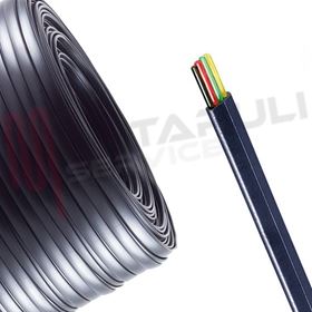 Visualizza i dettagli per CAVO PIATTO TELEFONICO 4F 4X0.14 NERO Immagine di CAVO PIATTO TELEFONICO 4F 4X0.14 NERO