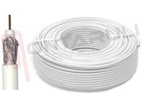 Visualizza i dettagli per CAVO COASSIALE TV ANTENNA-SAT SOTTILE 5MM. Immagine di CAVO COASSIALE TV ANTENNA-SAT SOTTILE 5MM.