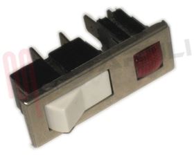 Visualizza i dettagli per INTERRUTTORE  UNIPOLARE CON SPIA LUMINOSA Immagine di INTERRUTTORE  UNIPOLARE CON SPIA LUMINOSA