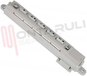 Visualizza i dettagli per GRUPPO COMANDI CAPPA A 5 TASTI GRIGIO FABER CON SCHEDA Immagine di GRUPPO COMANDI CAPPA A 5 TASTI GRIGIO FABER CON SCHEDA