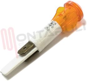 Visualizza i dettagli per SPIA LUMINOSA ARANCIO 230V D.13MM. TESTA TONDA Immagine di SPIA LUMINOSA ARANCIO 230V D.13MM. TESTA TONDA