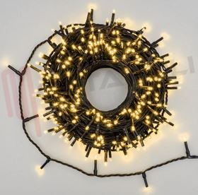 Visualizza i dettagli per CATENA LUMINOSA 320 LED USO INT/ EST. CLASSIC 12,8MT. Immagine di CATENA LUMINOSA 320 LED USO INT/ EST. CLASSIC 12,8MT.