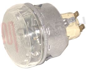 Visualizza i dettagli per PORTALAMPADA FORNO COMPLETO 40W 300°C Immagine di PORTALAMPADA FORNO COMPLETO 40W 300°C