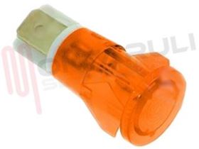 Visualizza i dettagli per SPIA LUMINOSA ARANCIO 230V FORO Ø13MM. Immagine di SPIA LUMINOSA ARANCIO 230V FORO Ø13MM.