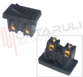 Visualizza i dettagli per INTERRUTTORE BILANCERE NERO Immagine di INTERRUTTORE BILANCERE NERO