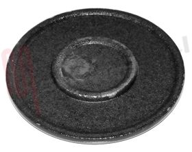 Visualizza i dettagli per PIATTELLO IN GHISA NERO CENTRALE PER CORONA DIAM. 45MM. Immagine di PIATTELLO IN GHISA NERO CENTRALE PER CORONA DIAM. 45MM.