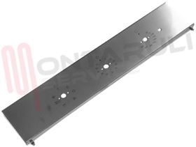 Visualizza i dettagli per CRUSCOTTO FORNO INOX 595X125MM. Immagine di CRUSCOTTO FORNO INOX 595X125MM.