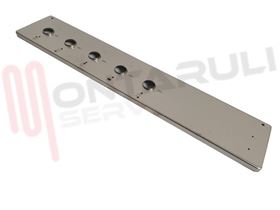 Visualizza i dettagli per FRONTALINO ANTERIORE INOX 5F PIANO COTTURA SMEG Immagine di FRONTALINO ANTERIORE INOX 5F PIANO COTTURA SMEG