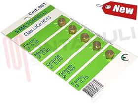 Visualizza i dettagli per SERIE 5 UGELLI GPL 5MA NARDI Immagine di SERIE 5 UGELLI GPL 5MA NARDI