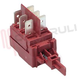 Visualizza i dettagli per INTERRUTTORE DEVIATORE 6 CONTATTI  A1C2110 Immagine di INTERRUTTORE DEVIATORE 6 CONTATTI  A1C2110
