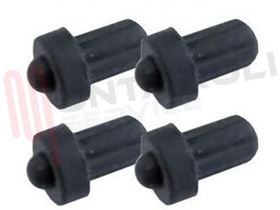 Visualizza i dettagli per GOMMINI PER GRIGLIA WHIRLPOOL KIT DA 4 PEZZI. Immagine di GOMMINI PER GRIGLIA WHIRLPOOL KIT DA 4 PEZZI.