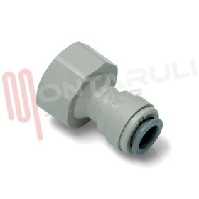 Visualizza i dettagli per RACCORDO DIRITTO FILETTATO FEMMINA 3/8 X 5/8 BSP Immagine di RACCORDO DIRITTO FILETTATO FEMMINA 3/8 X 5/8 BSP
