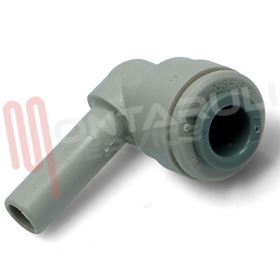 Visualizza i dettagli per RACCORDO A GOMITO CON CODOLO 3/8 - 5/16 Immagine di RACCORDO A GOMITO CON CODOLO 3/8 - 5/16