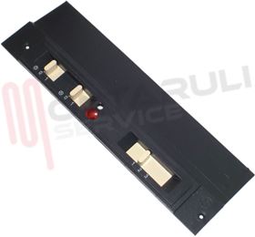 Visualizza i dettagli per FRONTALE NERO CON 3 TASTI CAPPA Immagine di FRONTALE NERO CON 3 TASTI CAPPA