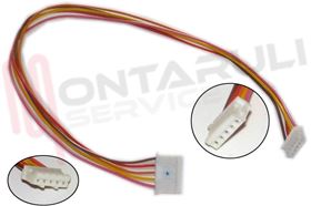 Visualizza i dettagli per CAVETTO PER MOTORINO DEFLETTORE 24BYJ48 12V DC LEILI Immagine di CAVETTO PER MOTORINO DEFLETTORE 24BYJ48 12V DC LEILI