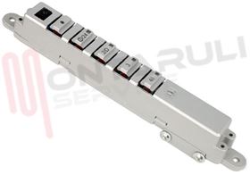 Visualizza i dettagli per GRUPPO COMANDI CAPPA A 5 TASTI GRIGIO FABER Immagine di GRUPPO COMANDI CAPPA A 5 TASTI GRIGIO FABER