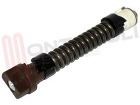 Visualizza i dettagli per CERNIERA COPERCHIO DESTRA MARRONE L=110MM. Immagine di CERNIERA COPERCHIO DESTRA MARRONE L=110MM.