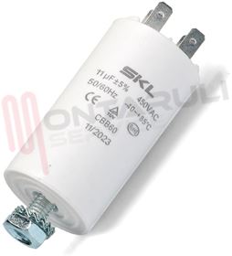 Visualizza i dettagli per CONDENSATORE 11MF 450V SKL Immagine di CONDENSATORE 11MF 450V SKL
