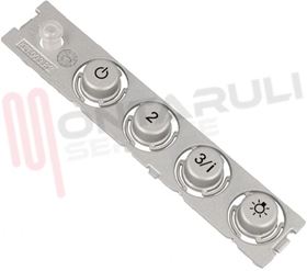 Visualizza i dettagli per TASTIERA 4 TASTI SILVER CAPPA FABER Immagine di TASTIERA 4 TASTI SILVER CAPPA FABER