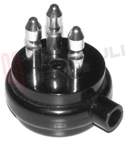 Visualizza i dettagli per SPINA TELEFONICA SIP NERA Immagine di SPINA TELEFONICA SIP NERA