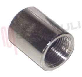 Visualizza i dettagli per MANICOTTO CROMATO PER TUBI FILETTATI D.12MM. Immagine di MANICOTTO CROMATO PER TUBI FILETTATI D.12MM.