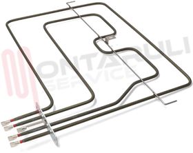 Visualizza i dettagli per RESISTENZA DOPPIA SUPERIORE FORNO 1010+1010W 220/240V Immagine di RESISTENZA DOPPIA SUPERIORE FORNO 1010+1010W 220/240V