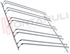 Immagine di GRIGLIA FORNO LATERALE 215X210MM. ORIGINALE
