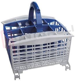 Visualizza i dettagli per CESTELLO PORTAPOSATE BIANCO-BLU + LATERALI EVO3 Immagine di CESTELLO PORTAPOSATE BIANCO-BLU + LATERALI EVO3