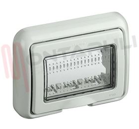Visualizza i dettagli per PLACCA STAGNO 3P BIANCA IDROBOX 24603 Immagine di PLACCA STAGNO 3P BIANCA IDROBOX 24603