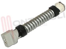 Visualizza i dettagli per CERNIERA COPERCHIO DESTRA GRIGIO L=113MM. Immagine di CERNIERA COPERCHIO DESTRA GRIGIO L=113MM.