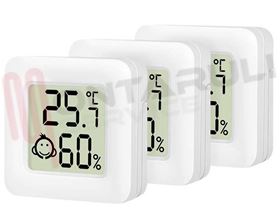 Visualizza i dettagli per TERMOMETRO IGROMETRO DIGITALE SET 3 PEZZI Immagine di TERMOMETRO IGROMETRO DIGITALE SET 3 PEZZI