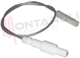 Visualizza i dettagli per CANDELETTA ACCENSIONE BRUCIATORE CANDY L=30,5CM. Immagine di CANDELETTA ACCENSIONE BRUCIATORE CANDY L=30,5CM.
