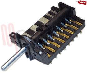 Visualizza i dettagli per COMMUTATORE FORNO 4+OFF 3055/10 EX. EGO 42.05001.008 Immagine di COMMUTATORE FORNO 4+OFF 3055/10 EX. EGO 42.05001.008