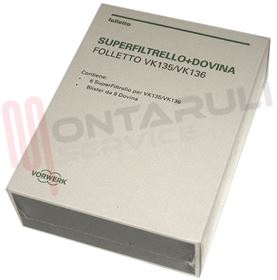 Visualizza i dettagli per SACCHETTI VK135/136 PZ.6 CON PROFUMI ORIGINALE Immagine di SACCHETTI VK135/136 PZ.6 CON PROFUMI ORIGINALE