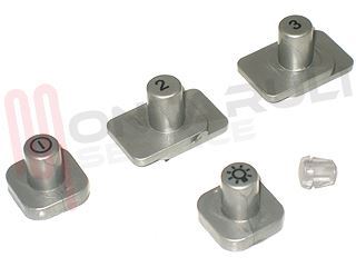 Immagine di KIT 4 TASTI PER CAPPA GRIGIO FABER